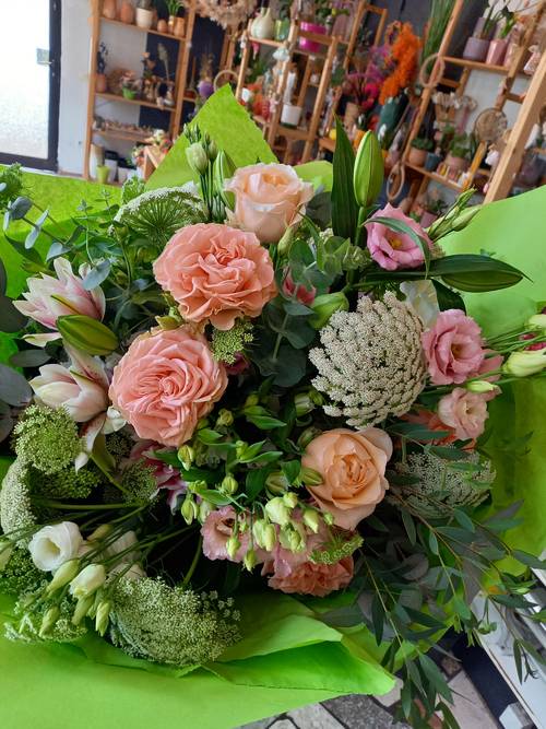 Bouquet in pastel