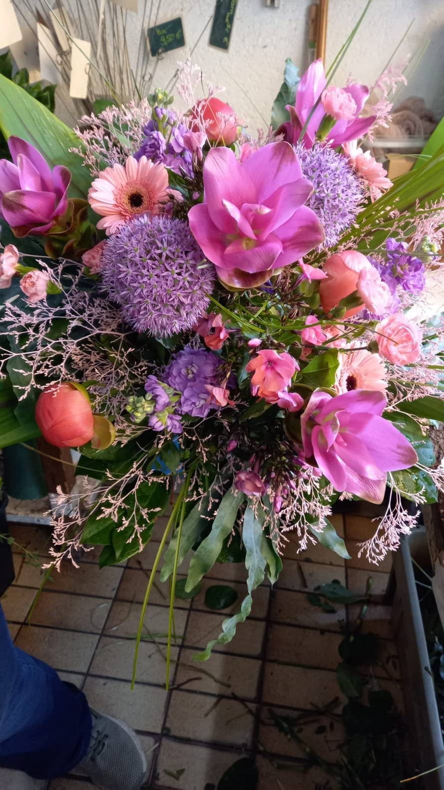 Image - Bouquet in lilac/purple
