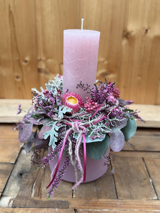 Herbstleuchten in Rosa