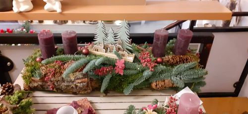 Image - Adventgesteck länglich