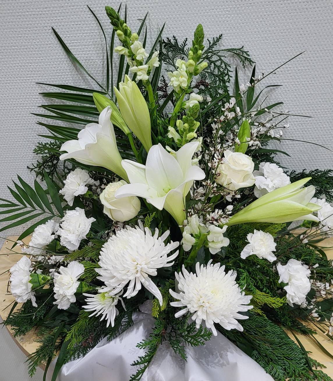Funeral bouquet - zoom