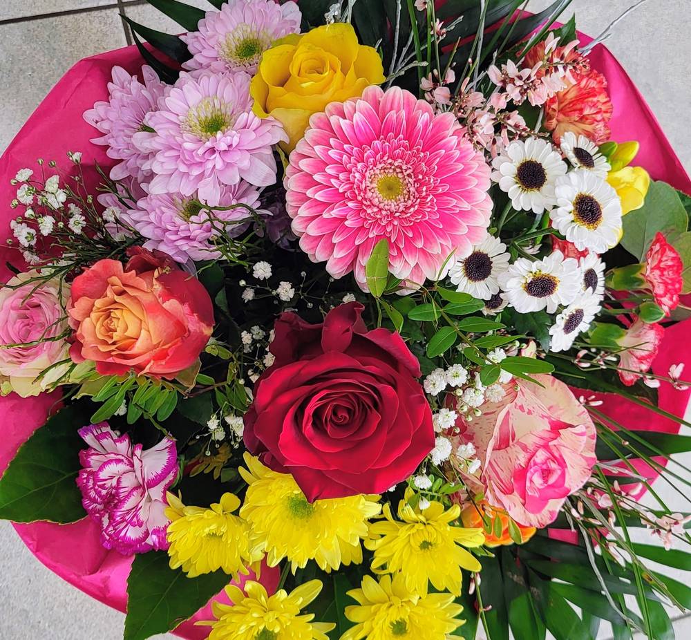 Bouquet colorful - zoom