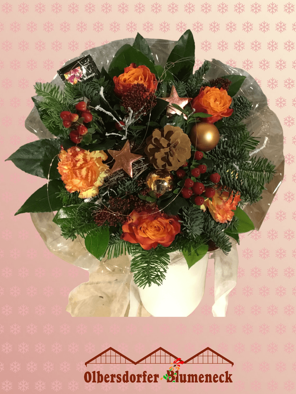 Strauß zum Advent - zoom