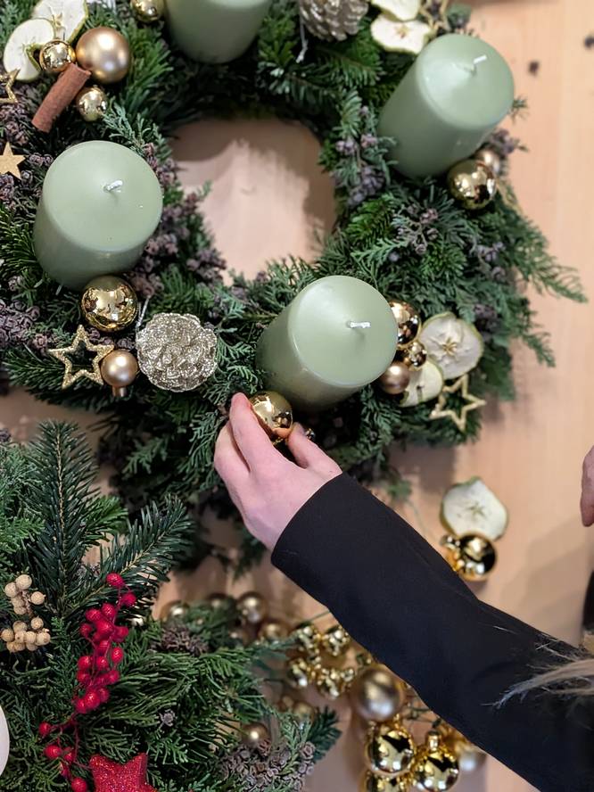Image - Workshop: Making a Wrapped Advent Wreath