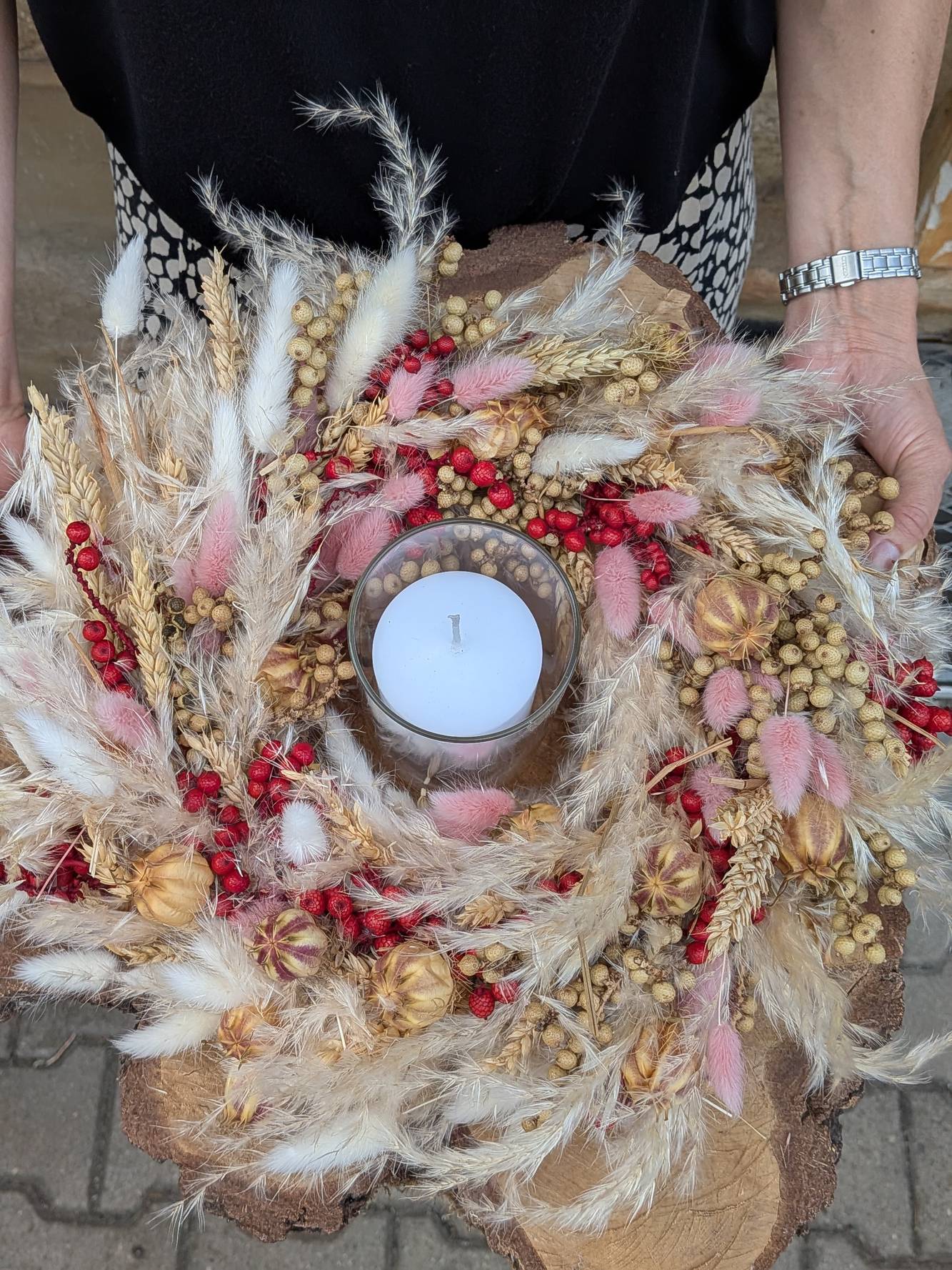 Workshop: Fall Wreath with a Lantern - zoom
