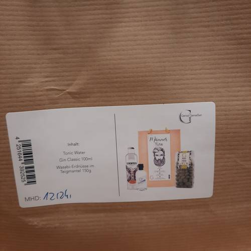 Image - Männertüte