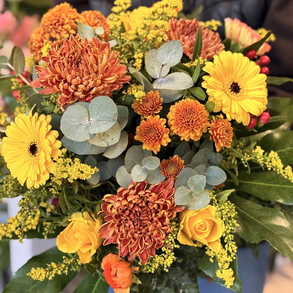 Sonnengruß in Gelb - zoom