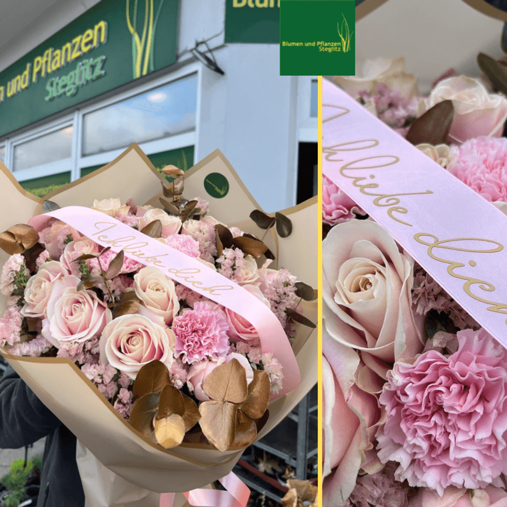 Blumenstrauß blush of love - zoom