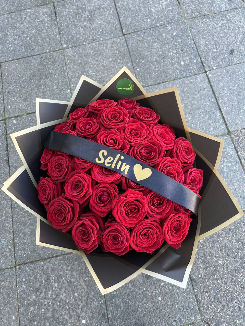 Rosenstrauß 'personalisiert' - zoom