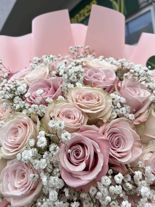 Image - Rosenstrauß 'rosé elegance'