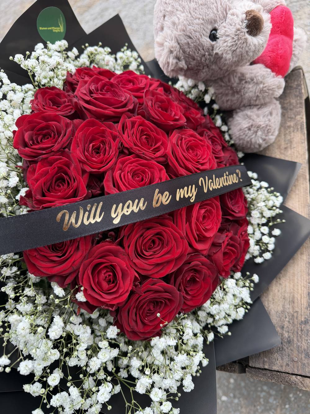 Valentins-Set „Will you be my Valentine?“ - zoom