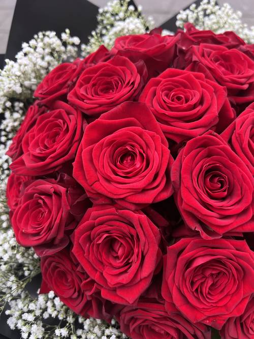 Image - Boeket rozen kleine klassieker