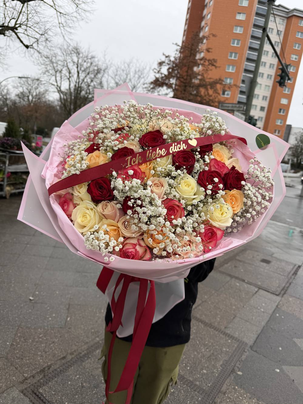 Rosenstrauß mixed - zoom