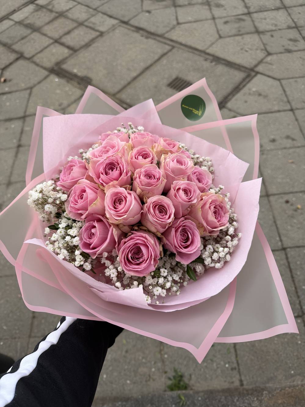 Rosenstrauß little classic rosa - zoom