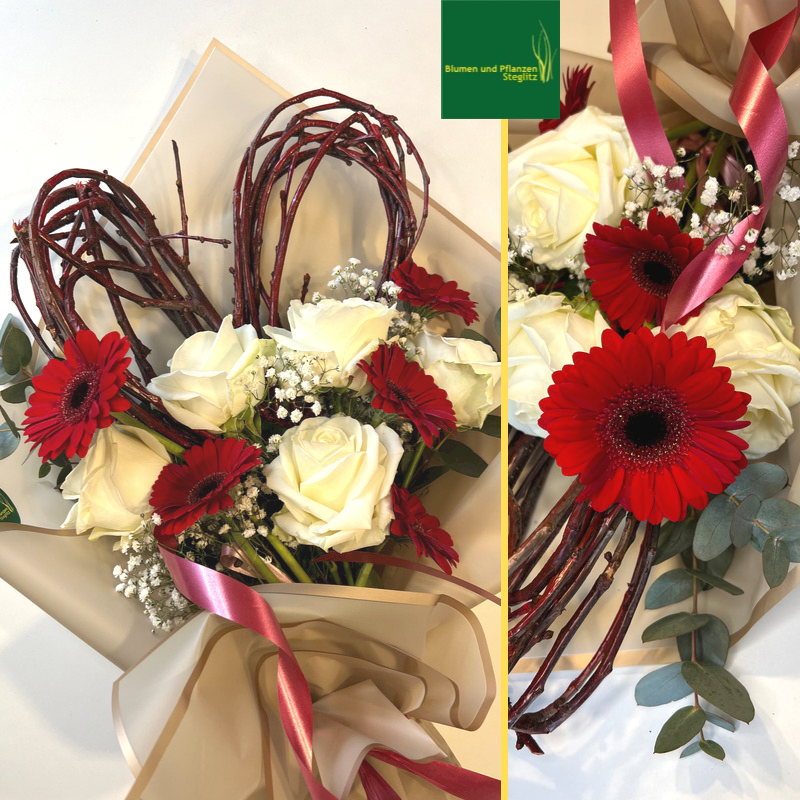 Blumenstrauß 'sending my heart 2'