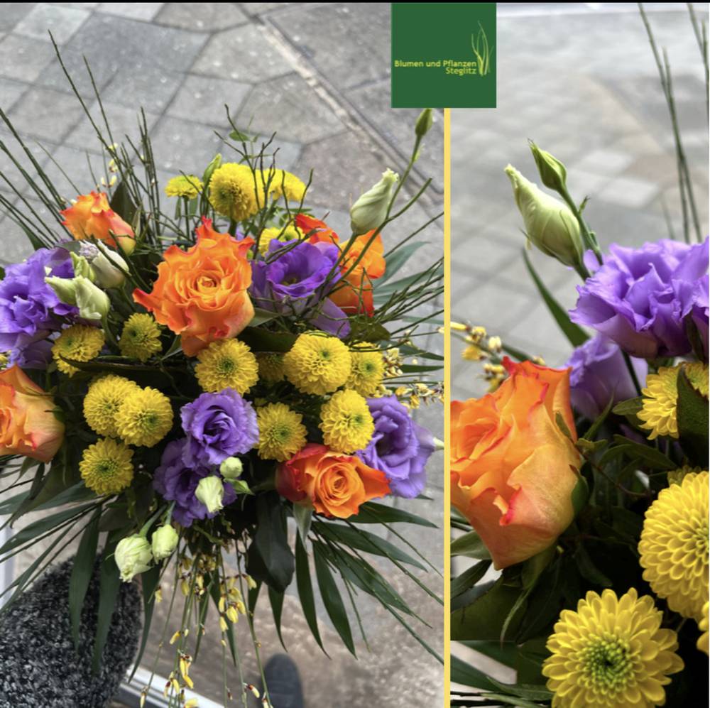 Bouquet 'colorful' - zoom