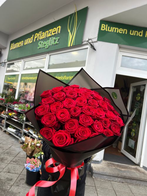Image - Rosenstrauß pure Rose bouquet