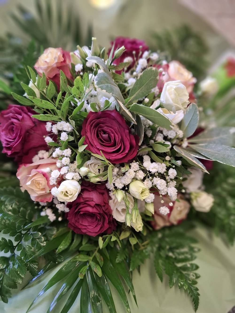 Blumenstrauß zur Hochzeit  - zoom