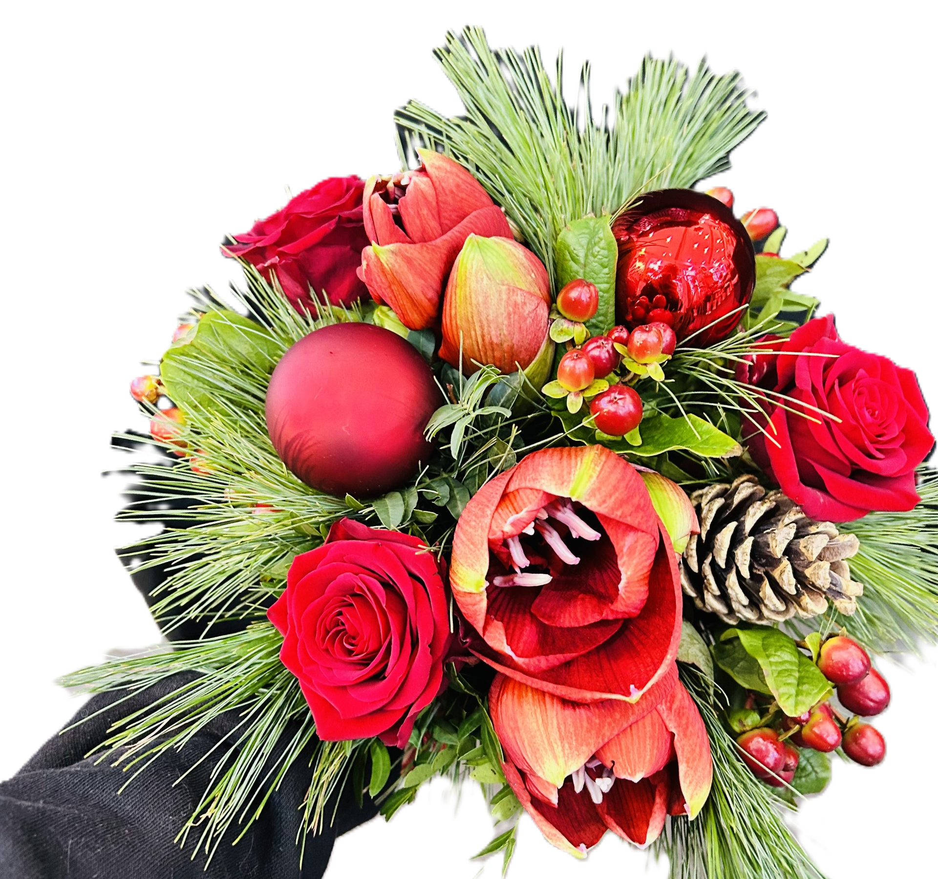 Advent- en kerstboeket Advent- en kerstboeket