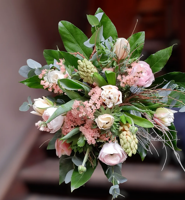 Boeket toon-op-toon - zoom