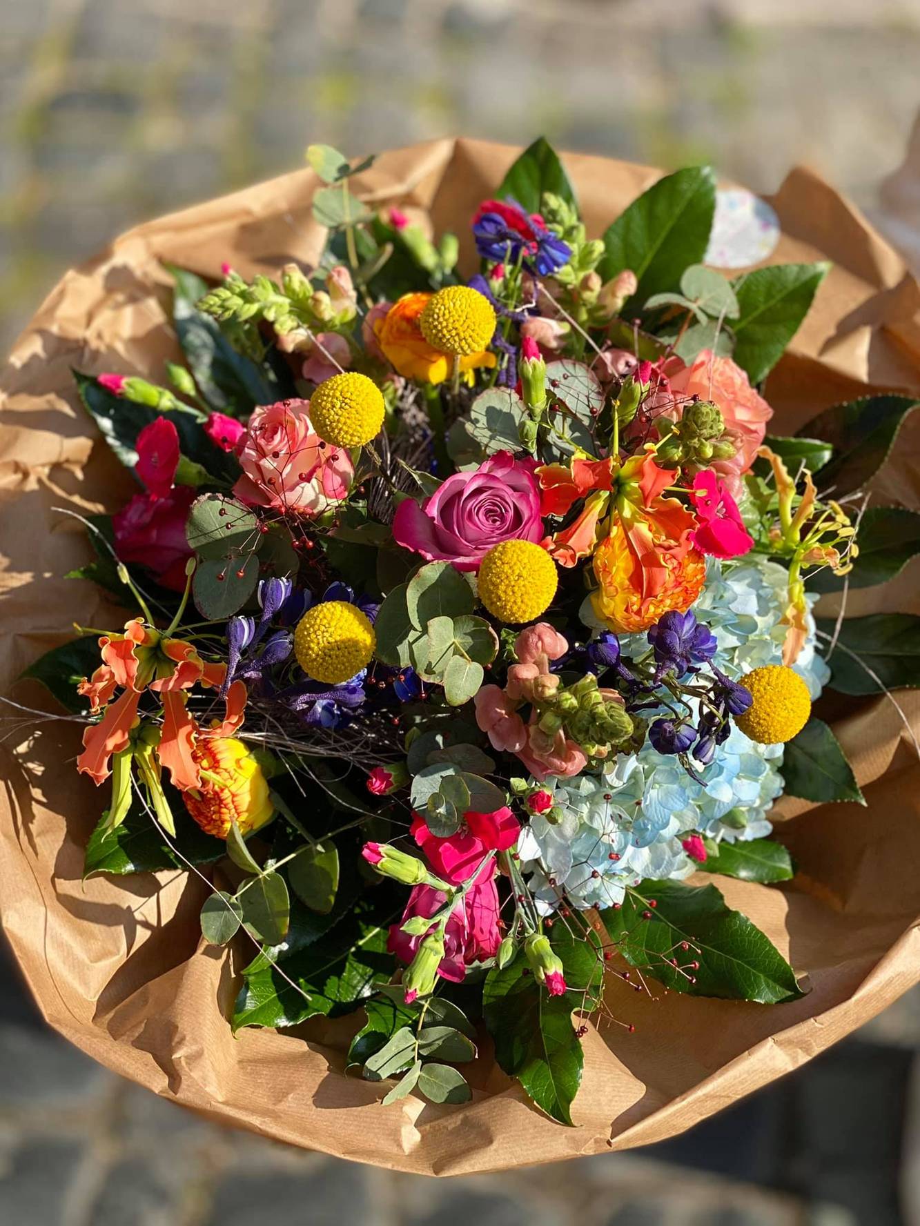 Bouquet colorful - zoom