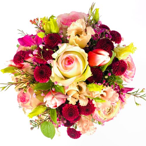 Image - Blumenbox rosa