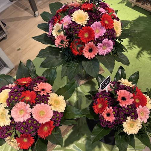 Image - Gerberaboeket Kunterbunt