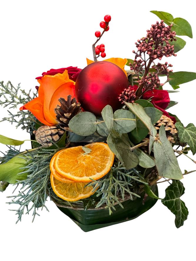 Image - Christmas flower cake