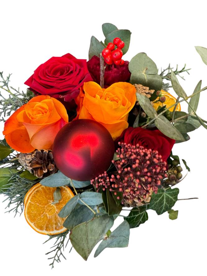 Image - Christmas flower cake