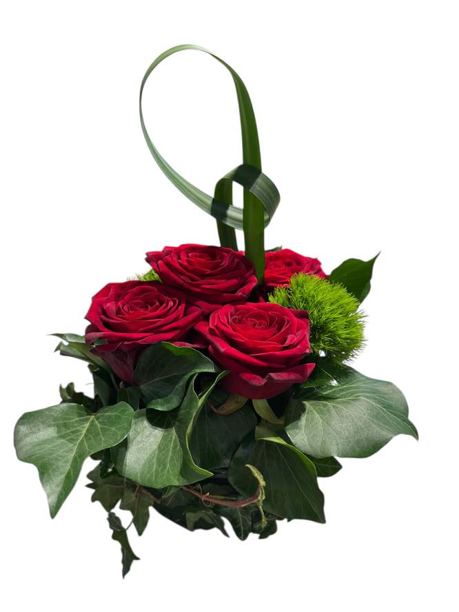 Image - Valentine's Day flower cake