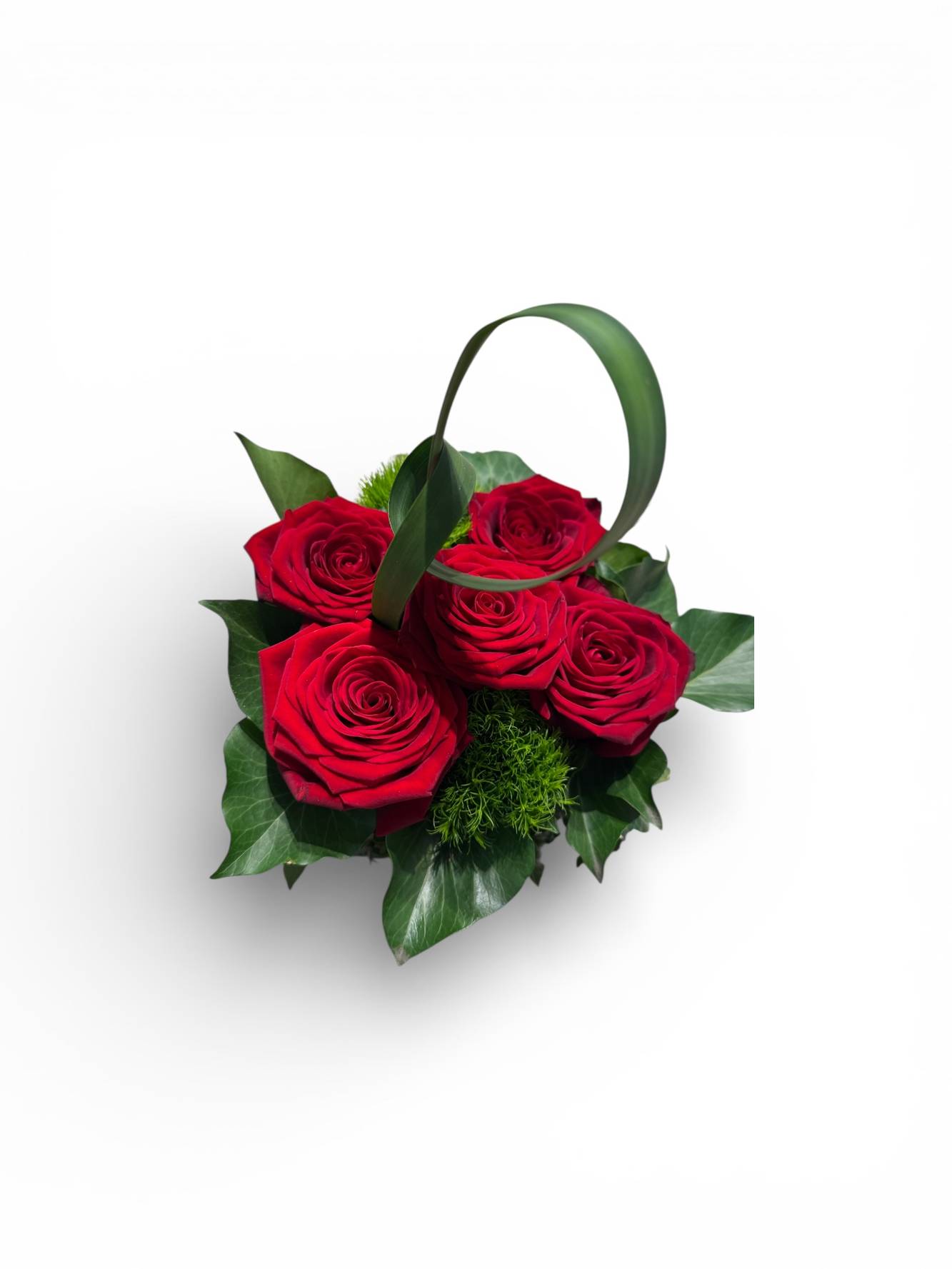 Valentine's Day flower cake - zoom