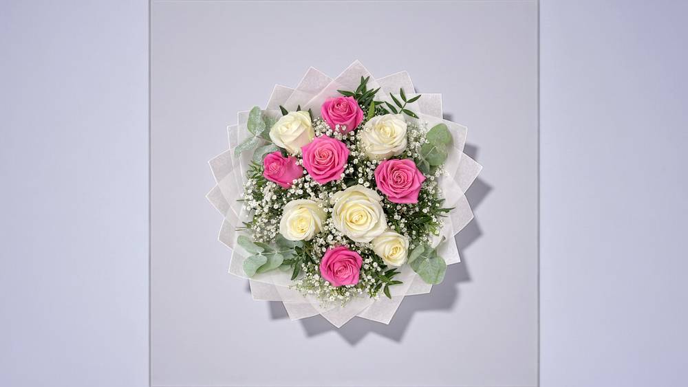 Weiß-Rosa Harmonie - zoom Weiß-Rosa Harmonie - zoom