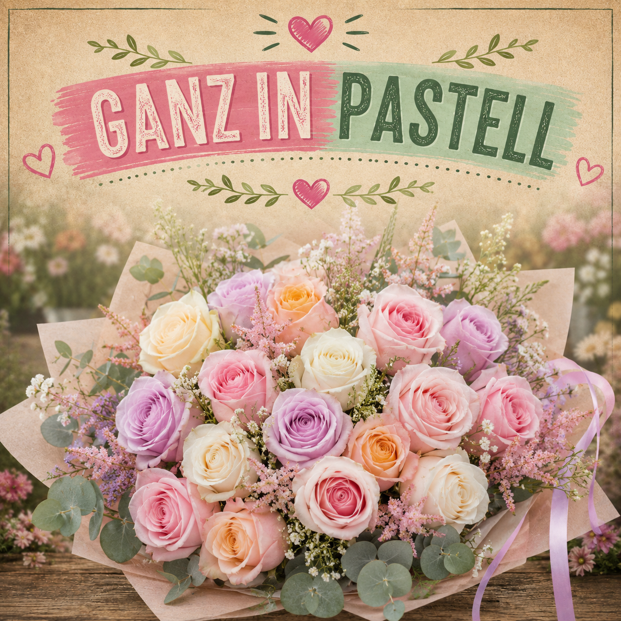 Ganz in Pastell…