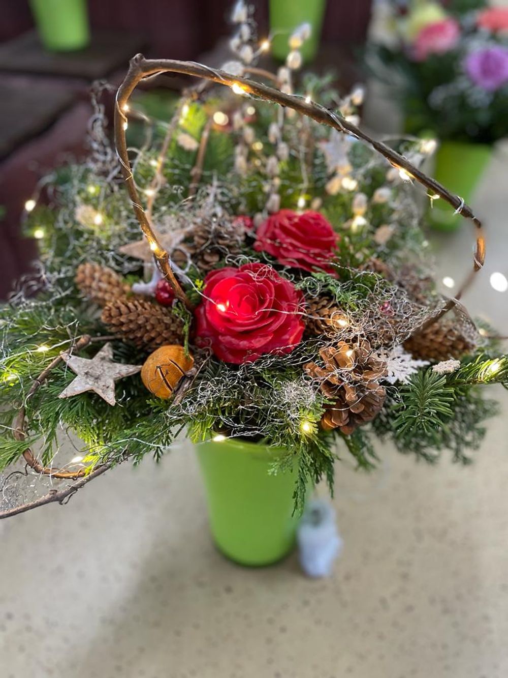 Lichterstrauß - zoom