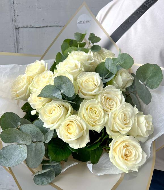 Image - Boeket „Witte Aura“