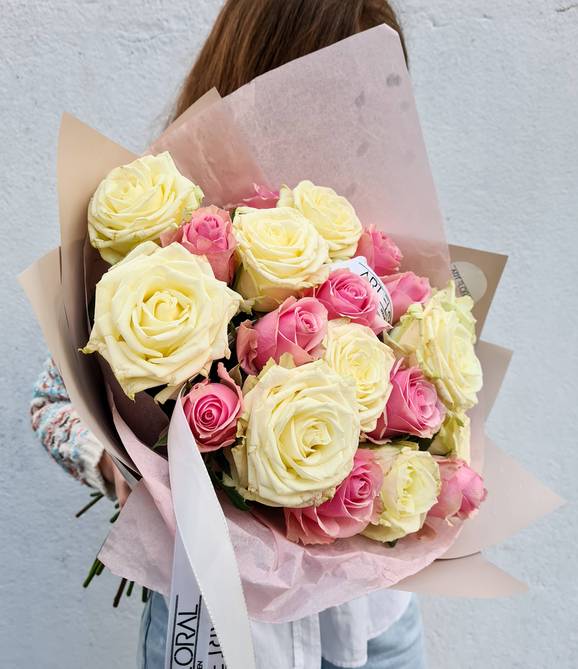 Image - Blumenstrauß „Rosa Zärtlichkeit“