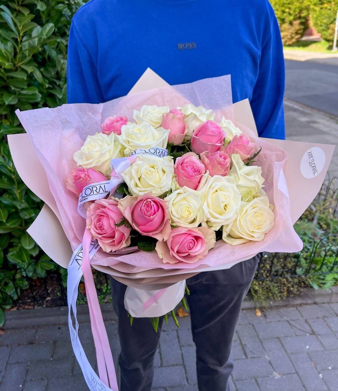 Blumenstrauß „Rosa Zärtlichkeit“ - zoom