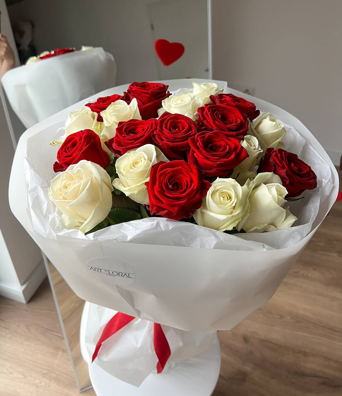 Boeket „Liefdesduet“ - zoom
