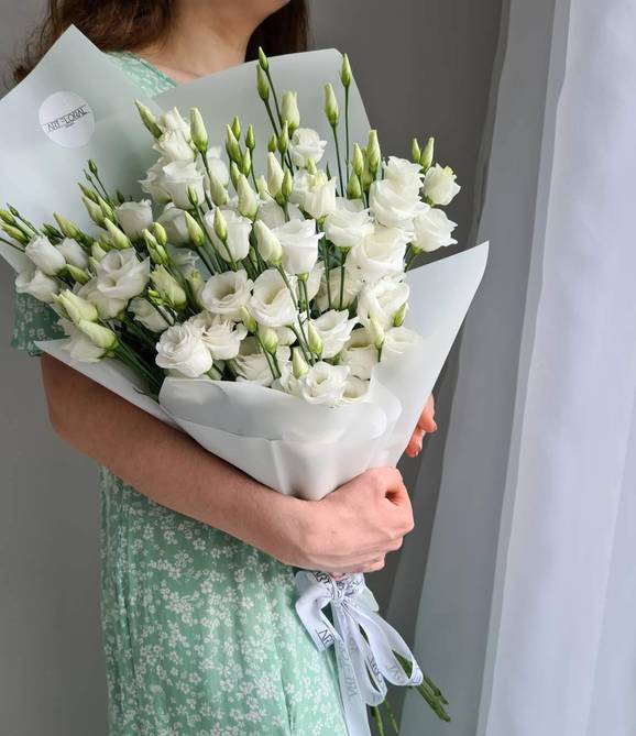 Image - Blumenstrauß „Lisianthus“