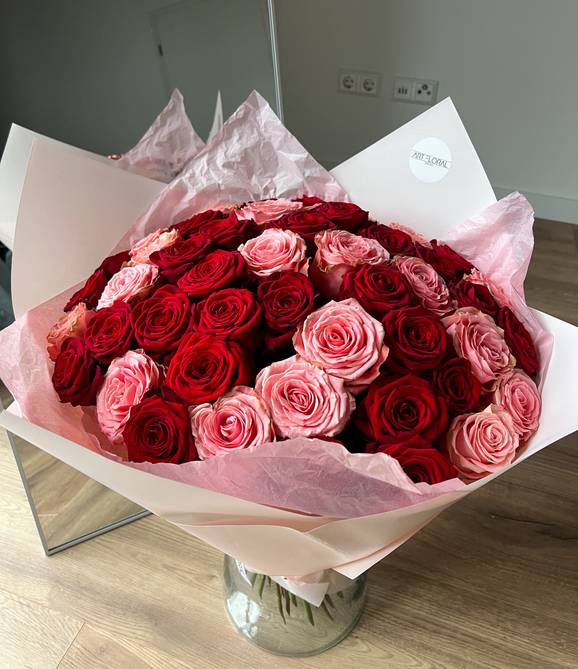 Image - Boeket „Roze liefde“