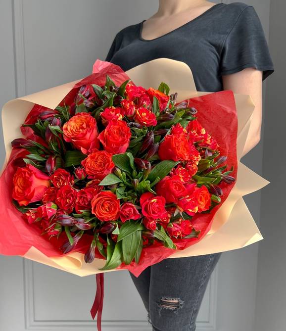 Flame Flower Bouquet
