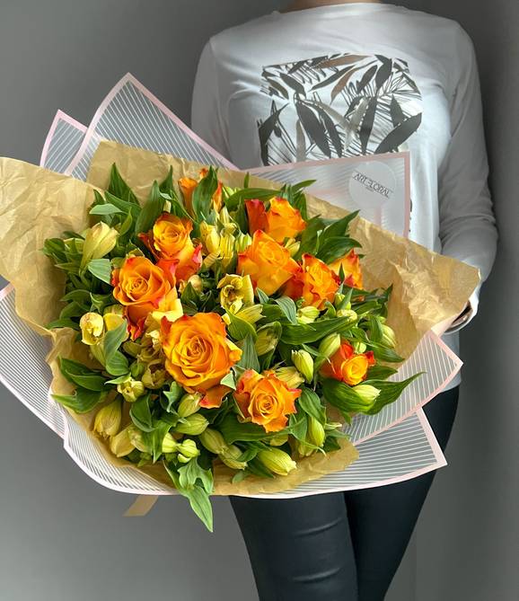 Image - Blumenstrauß „Sonnenglanz“