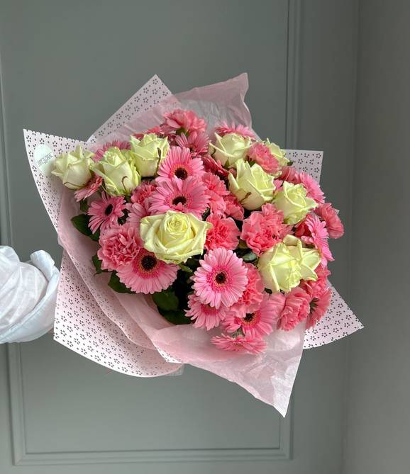 Image - Blumenstrauß „Pink forever“
