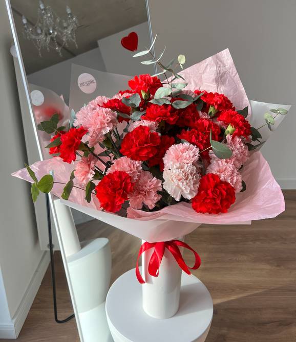 Image -  Blumenstrauß „Herzensfarben“