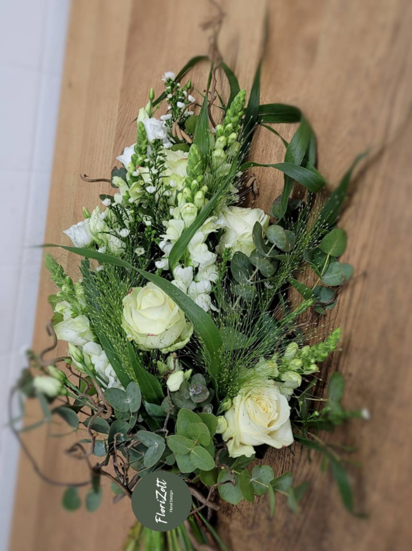  Last greeting - funeral bouquet - zoom