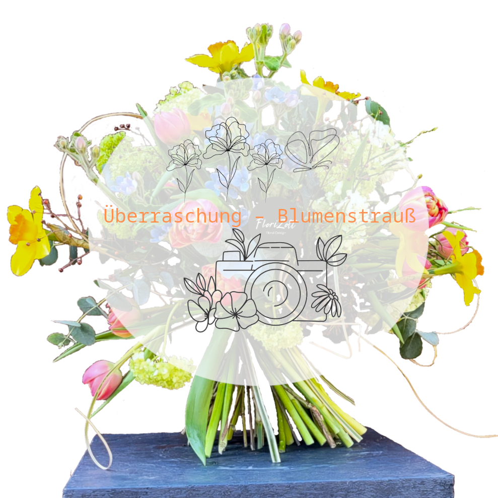 Überraschung - Blumenstrauß