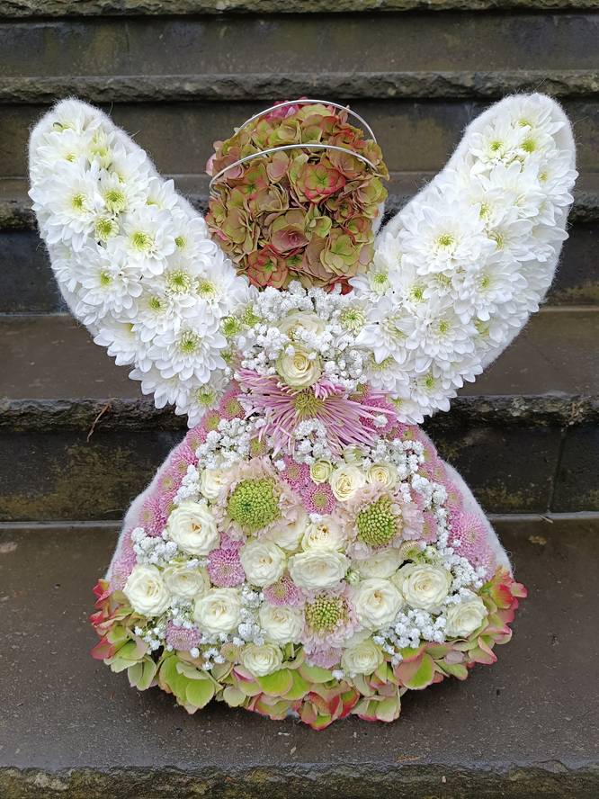 Rouwarrangement engel