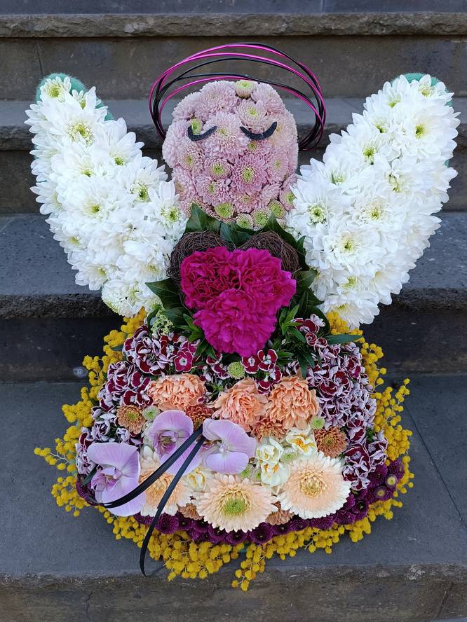 Image - Rouwarrangement engel