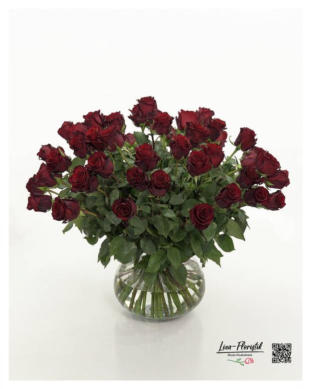 Premium boeket met rode rozen