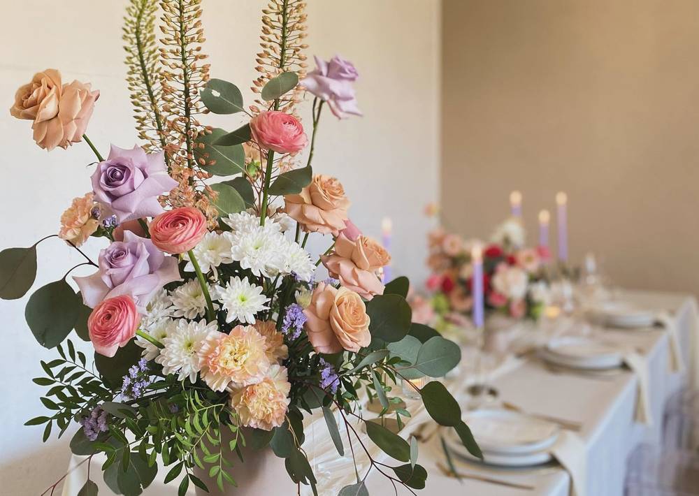 Blattgold - florales Design